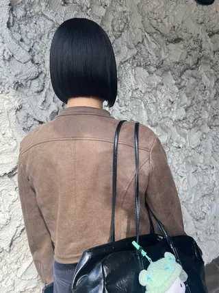 ショート ボブ/透明感カラー Fukaのヘアスタイル