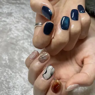 ネイル p.o.n. nuance/個性的のネイルデザイン