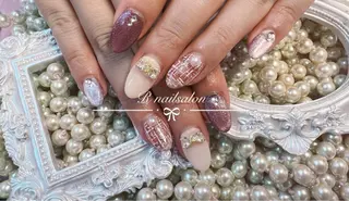 セミロング R NAILSALONのネイルデザイン