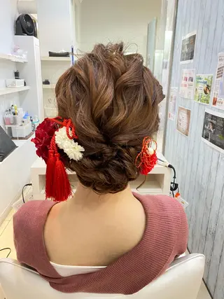 ヘアアレンジ 🌷愛されヘア🌷 伊藤　万裕のヘアスタイル