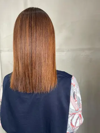 パーマ 益 佑夏のヘアスタイル