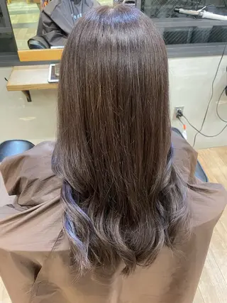 ロング カラー THREE noon所属・田中 きこのヘアスタイル