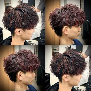 メンズ 革命🔥ツイスパ/フ ェザー特化SHOTAのヘアスタイル