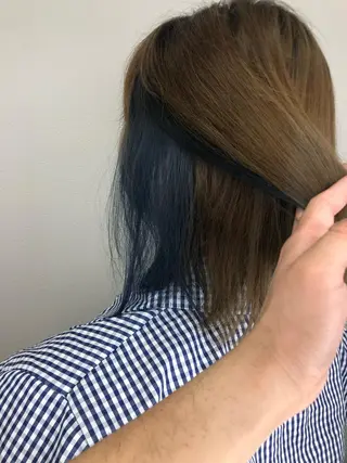 ミディアム 髪質改善ayame 横山諒のヘアスタイル