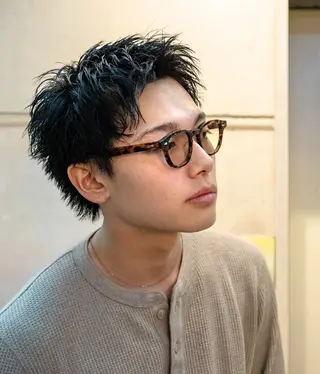 メンズ 前田 真保のヘアスタイル