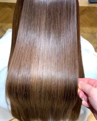 ロング カラー ヘアアレンジ メーカー認定美容師 /本物の髪質改善のヘアスタイル