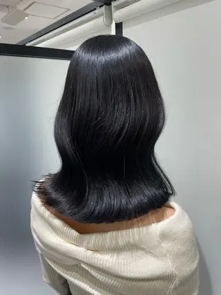 ミディアム 【美容室が苦手な方 専問美容室】MIHOのヘアスタイル