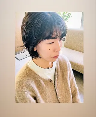 ショート パーマ RECORD所属・RECORD sakuraのヘアスタイル