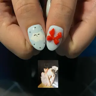 ネイル nano/きもかわ nail🐬🫧のネイルデザイン