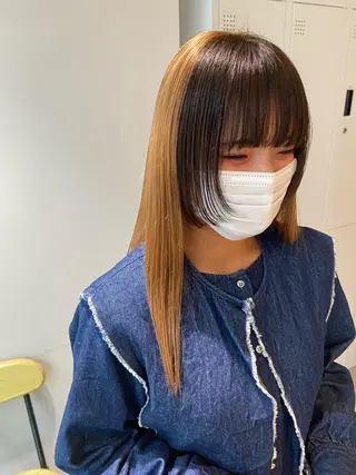 ロング カラー オスズ 🎀´-のヘアスタイル