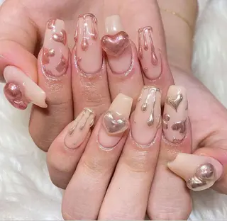ネイル Lee Nails チップ長さだし専門店のネイルデザイン