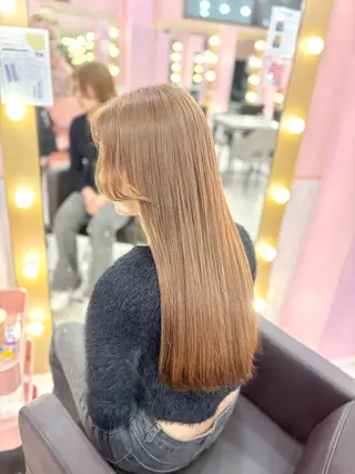 ロング カラー 甘ふわgirly🎀 ハイトーン🤍Ramのヘアスタイル