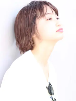 ショート カラー Lond labのヘアスタイル