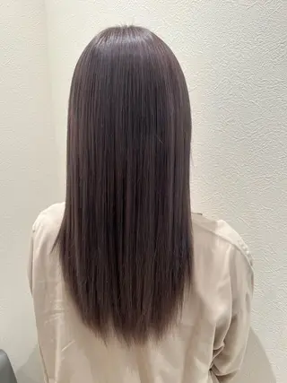 ロング カラー パーマ TAYA THE BASICS FUKUOKA所属・韓国風カット/カラー /NATSUKIのヘアスタイル