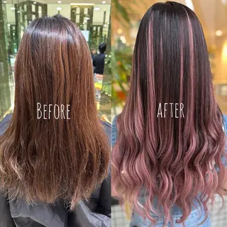 ロング ReHyd BEAUTÉ salon&store 心斎橋店所属・❤️MASAKO❤️ 🌸🩷エクステ🩷のヘアスタイル