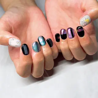 ネイル ⭐︎休業中の練習⭐︎ JNA認定講師髙橋のネイルデザイン