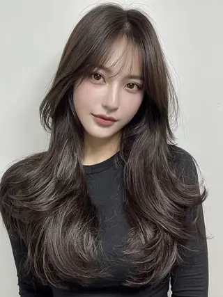 ロング カラー 🌛ダブルカラー 🌜SAYAKAのヘアスタイル