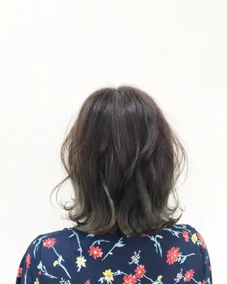 ミディアム NICORA.   hair+eye所属・吉河 克則のヘアスタイル