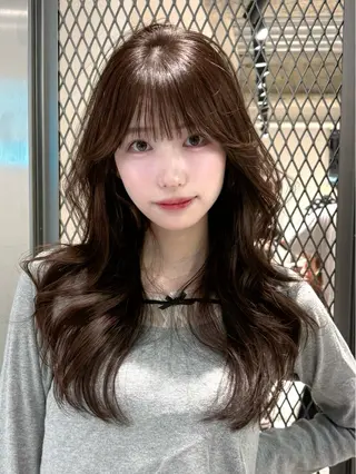 セミロング 谷川が作る熊本1🥇 レイヤーカットのヘアスタイル