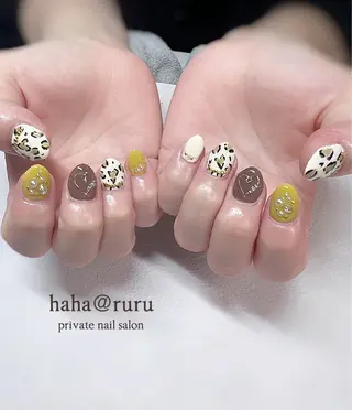 ネイル haha@ ruruのネイルデザイン