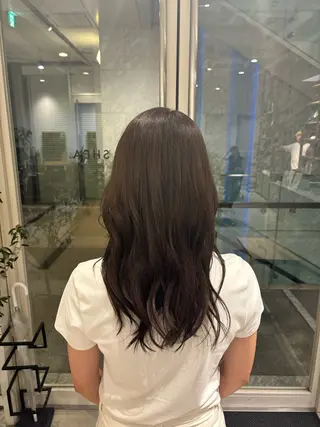 ロング カラー SHEA.Aoyama所属・SHEA /縮毛矯正 イソダハルカのヘアスタイル