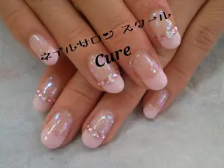 ミディアム ネイル ネイルサロン Cureのネイルデザイン