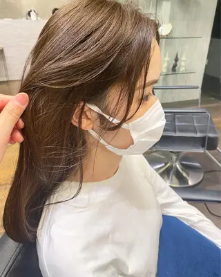 セミロング カラー ROBBY表参道所属・木村【似合わせ ショート】無料✨のヘアスタイル