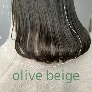 ミディアム カラー ヘアアレンジ 赤味消し.髪質改善 🌿𝘠𝘜𝘙𝘐のヘアスタイル