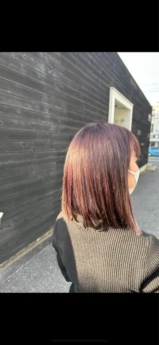 カラー 福井 愛瑠のヘアスタイル