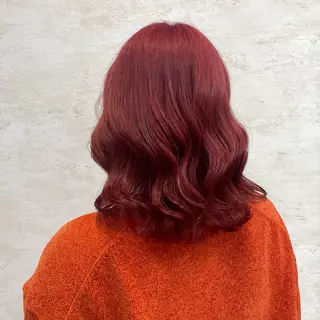 ミディアム カラー ゆい/メンズカット /レイヤーカットのヘアスタイル