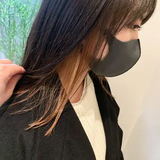 セミロング カラー レイヤーカット/ ヘッドスパ/ゆうきのヘアスタイル