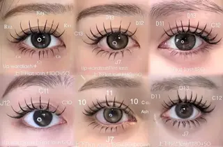 マツエク・マツパ ナピュレ サロンのマツエク・マツパデザイン