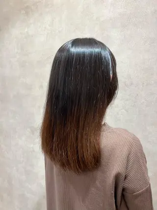 ミディアム パーマ ANDLIFE KAHOのヘアスタイル