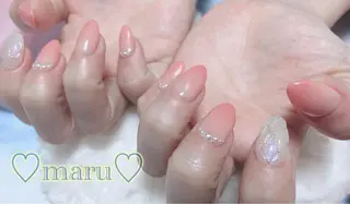 ネイル まるみ ♡のネイルデザイン