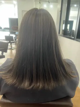 ミディアム カラー CIEL天六店 三上春のヘアスタイル