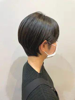 ショート 🌈ショートボブ⚪︎ 暖色🌈村山武史のヘアスタイル