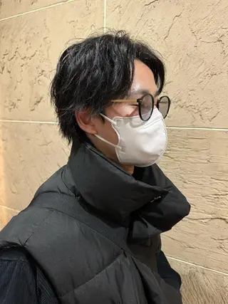 ショート カラー ヘアアレンジ メンズ 溜 一太のヘアスタイル