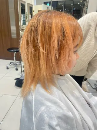 ミディアム カラー ZENKO立川高島屋S.C所属・岩崎 唯人のヘアスタイル