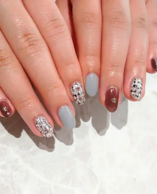 ネイル 會田 瑠衣のネイルデザイン