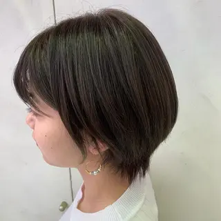 ショート カラー ヘアアレンジ 鈴木 拓海のヘアスタイル