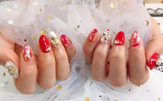 カラー ネイル Q Free nailsのネイルデザイン