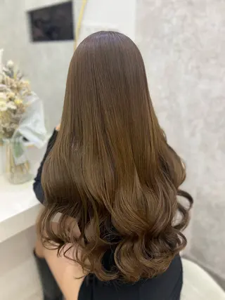 ロング 💓Yuri💓 ハイトーン/デザインのヘアスタイル