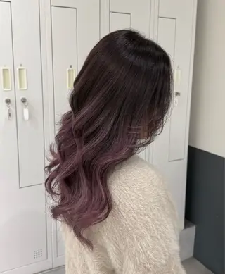 ミディアム カラー EMMA🤍 CIERA.心斎橋のヘアスタイル