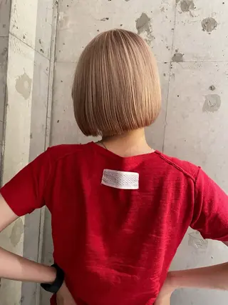 ショート カラー sano rikitoのヘアスタイル