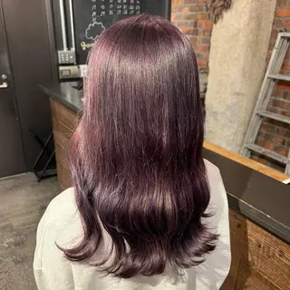 セミロング カラー Rino kanayama所属・Rino 金山 / 宮澤 萌のヘアスタイル