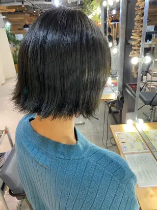 セミロング 溜 一太のヘアスタイル