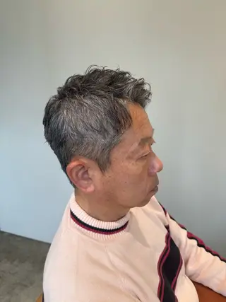 メンズ 銀座骨格診断似合わせ 美容師中島年紀のヘアスタイル