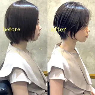 ショート カラー ショート/ボブ 🌼YUNAのヘアスタイル