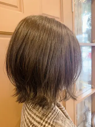 ショート カラー 髪質改善✨縮毛矯正 美髪担当・大西真奈のヘアスタイル