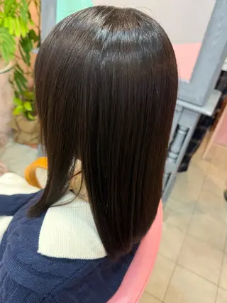 ミディアム 𝙼𝚒𝚎𝚗𝚎 𝚙𝚒𝚗𝚔所属・山本 葵のヘアスタイル